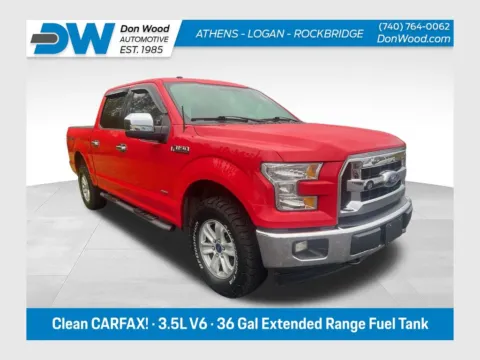 Red 2017 Ford F-150 XLT for sale in Athens, OH