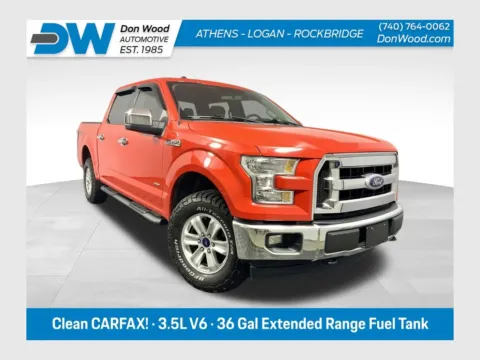 Red 2017 Ford F-150 XLT for sale in Athens, OH