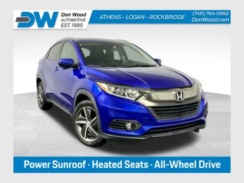 Blue 2021 Honda HR-V EX for sale in Athens, OH