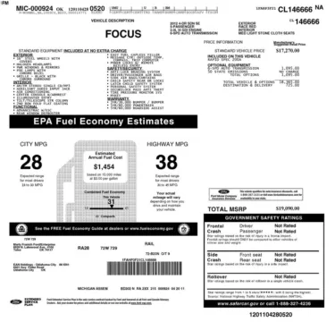 Photos of 2012 Ford Focus SE for sale in Athens, OH at Don Wood Ford Lincoln