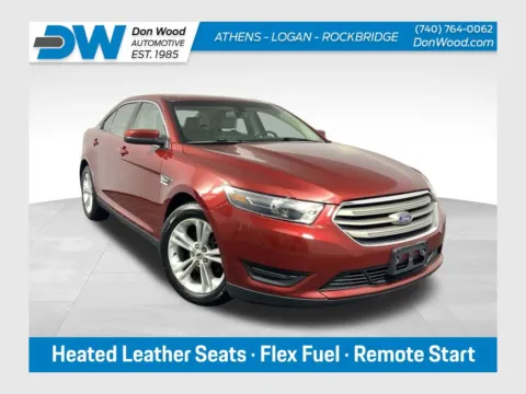 Red 2016 Ford Taurus SEL for sale in Athens, OH