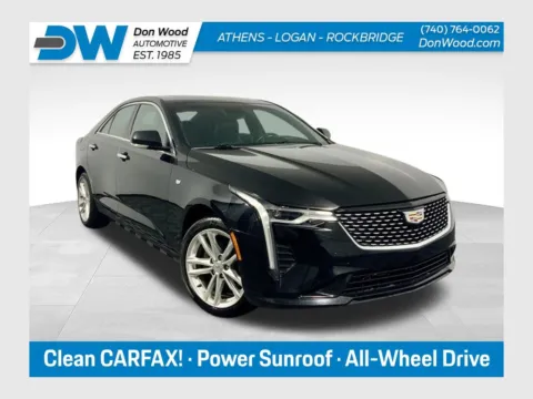 Black 2020 Cadillac CT4 Luxury for sale in Athens, OH