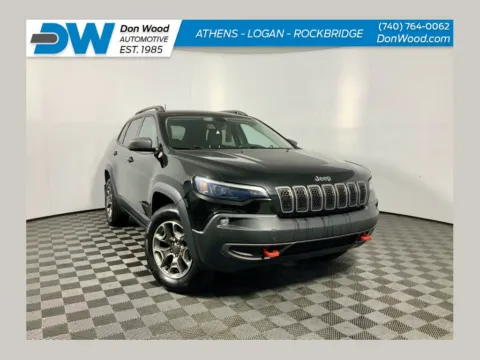 Black 2020 Jeep Cherokee Trailhawk for sale in Athens, OH