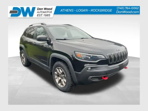 Black 2020 Jeep Cherokee Trailhawk for sale in Athens, OH