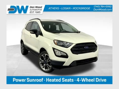 White 2020 Ford EcoSport SES for sale in Athens, OH