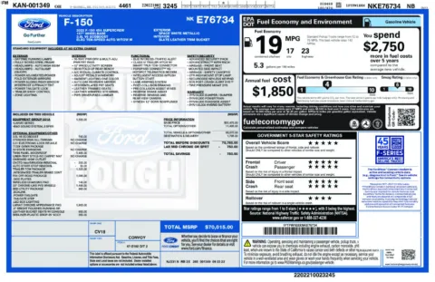 Photos of 2022 Ford F-150 Lariat for sale in Athens, OH at Don Wood Ford Lincoln