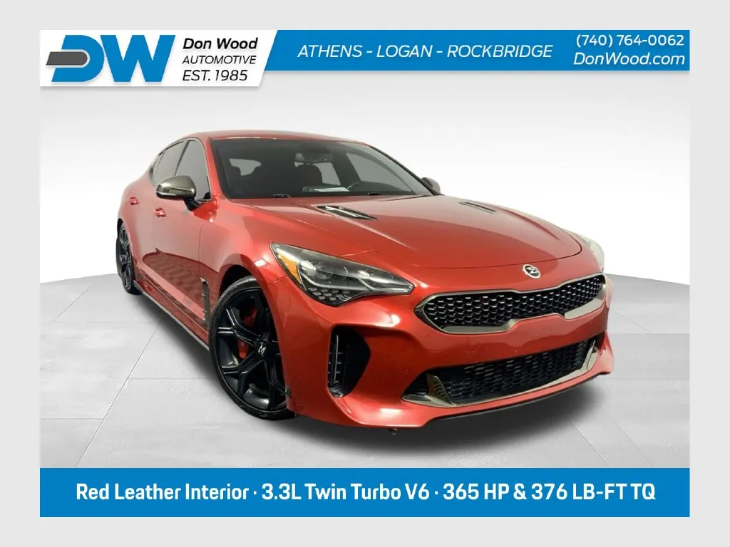 Red 2018 Kia Stinger GT for sale in Athens, OH