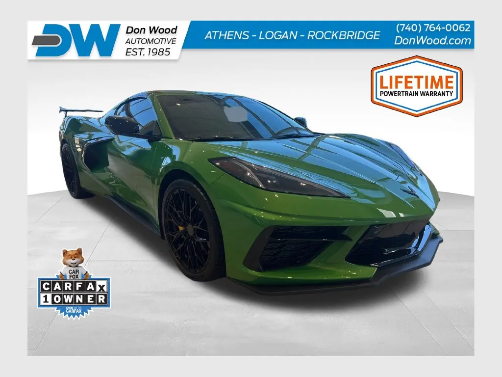 Green 2026 Chevrolet Corvette Stingray for sale in Athens, OH