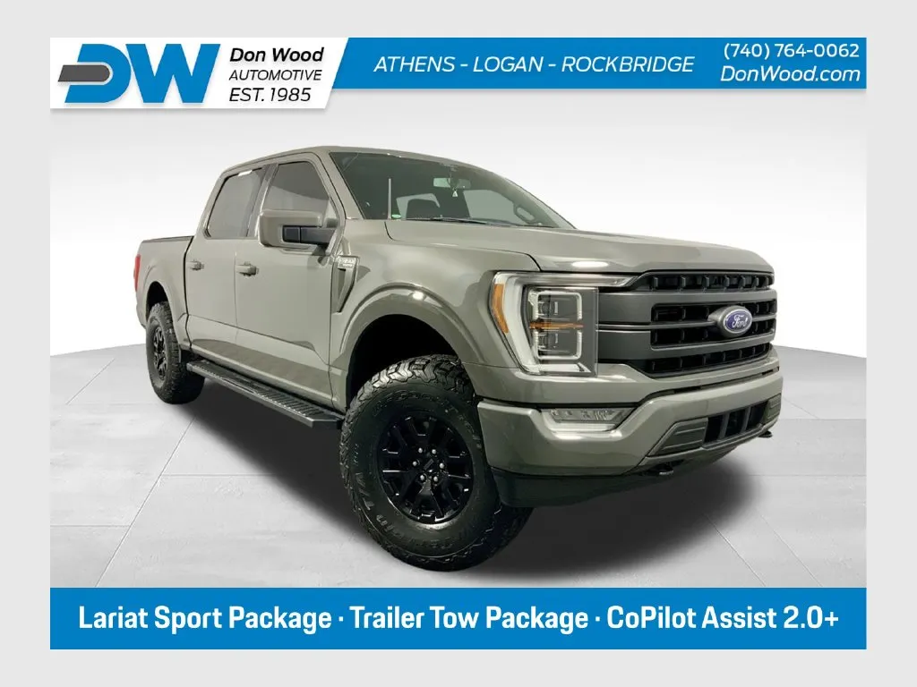 Gray 2021 Ford F-150 Lariat for sale in Athens, OH