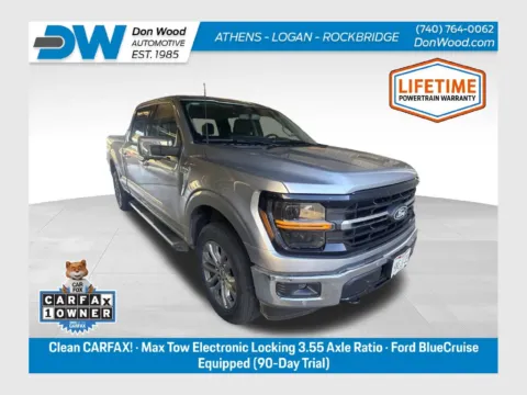 Silver 2024 Ford F-150 XLT for sale in Athens, OH