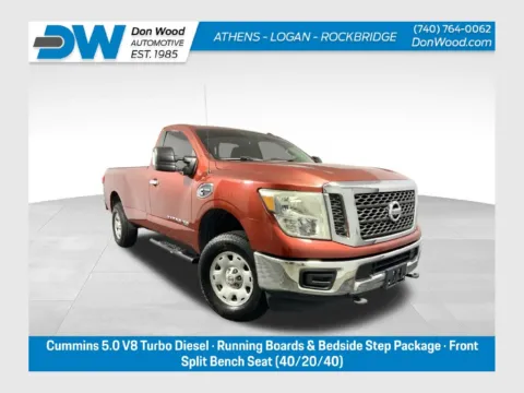 Red 2017 Nissan Titan XD SV for sale in Athens, OH