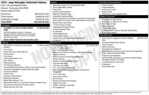 Photos of 2021 Jeep Wrangler Unlimited Sahara for sale in Athens, OH at Don Wood Ford Lincoln