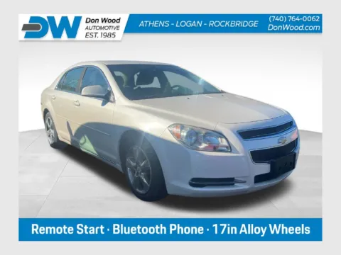 White 2011 Chevrolet Malibu LT for sale in Athens, OH