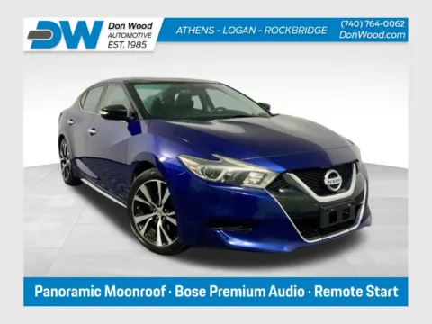 Blue 2018 Nissan Maxima 3.5 SL for sale in Athens, OH