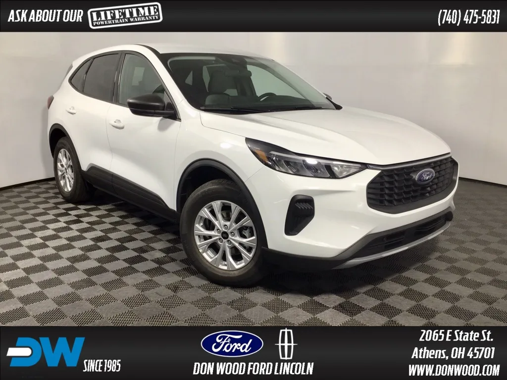 White 2025 Ford Escape Active for sale in Athens, OH