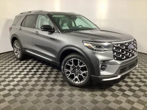 Gray 2025 Ford Explorer Platinum for sale in Athens, OH