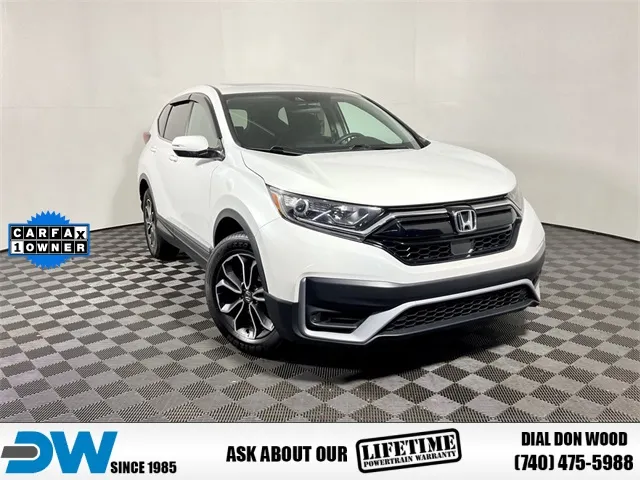 White 2021 Honda CR-V EX for sale in Athens, OH