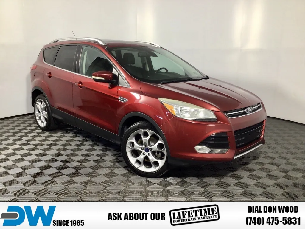 Red 2014 Ford Escape Titanium for sale in Athens, OH