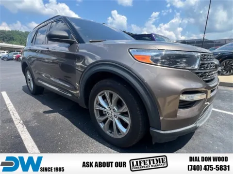 Gray 2021 Ford Explorer XLT for sale in Athens, OH