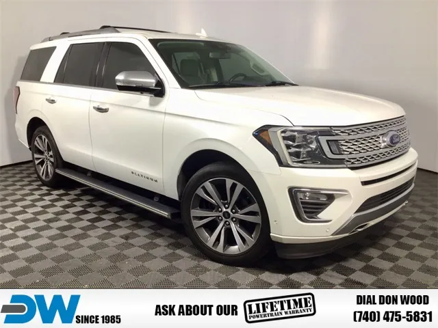 White 2020 Ford Expedition Platinum for sale in Athens, OH