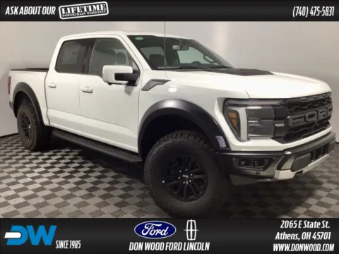 White 2025 Ford F-150 Raptor for sale in Athens, OH