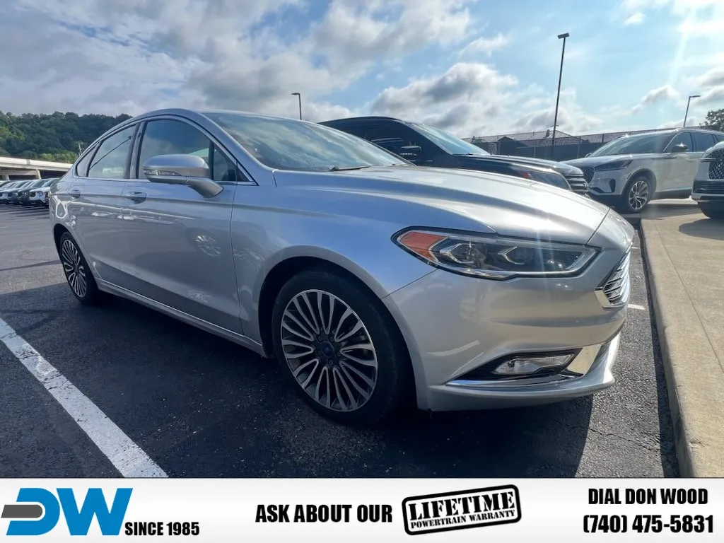 Silver 2017 Ford Fusion SE for sale in Athens, OH