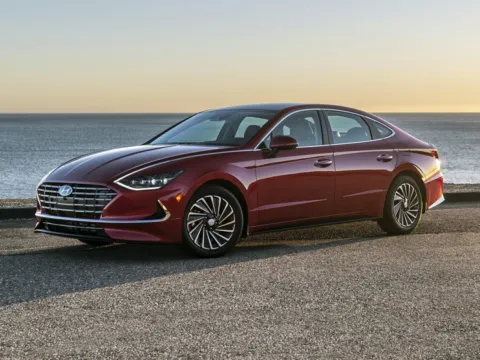 Black 2022 Hyundai Sonata Hybrid Limited for sale in Athens, OH