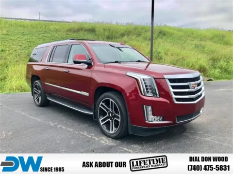 Red 2016 Cadillac Escalade ESV Premium for sale in Athens, OH