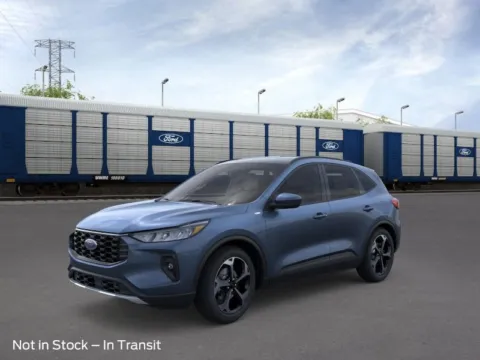 Blue 2025 Ford Escape Hybrid ST-Line Select for sale in Athens, OH