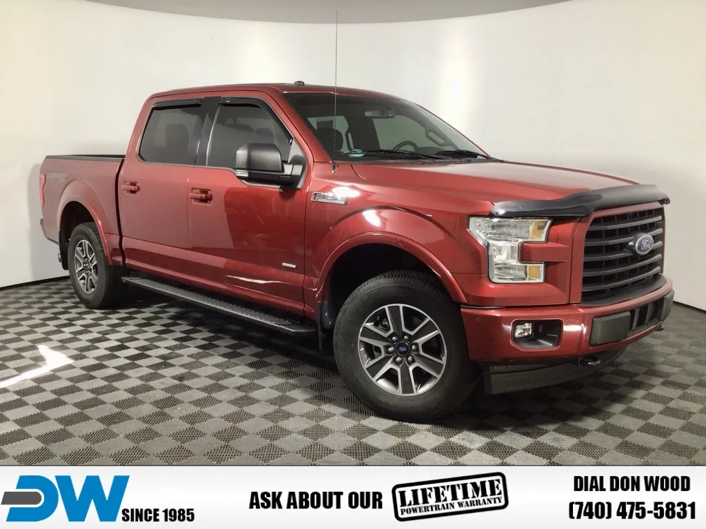 Red 2017 Ford F-150 XLT for sale in Athens, OH