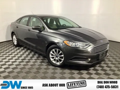Gray 2017 Ford Fusion S for sale in Athens, OH