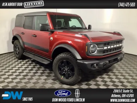 Red 2025 Ford Bronco Big Bend for sale in Athens, OH