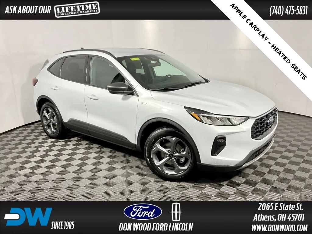 Silver 2025 Ford Escape ST-Line for sale in Athens, OH
