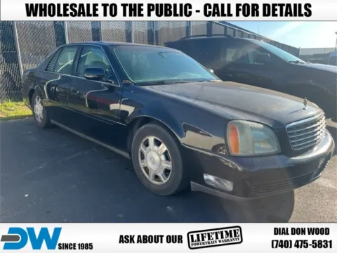 Black 2003 Cadillac DeVille for sale in Athens, OH