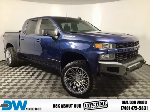 Blue 2021 Chevrolet Silverado 1500 Custom for sale in Athens, OH