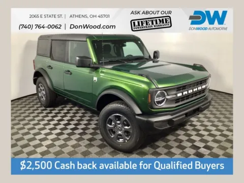 Green 2025 Ford Bronco Big Bend for sale in Athens, OH