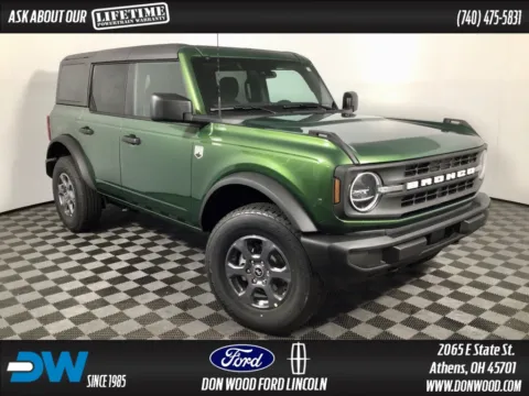 Gray 2025 Ford Bronco Big Bend for sale in Athens, OH
