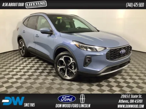 Blue 2025 Ford Escape Hybrid ST-Line Select for sale in Athens, OH