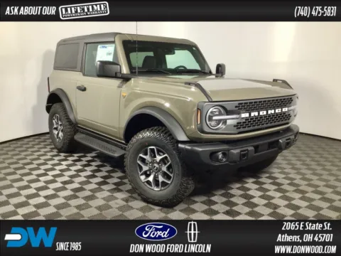 Gray 2025 Ford Bronco Badlands for sale in Athens, OH