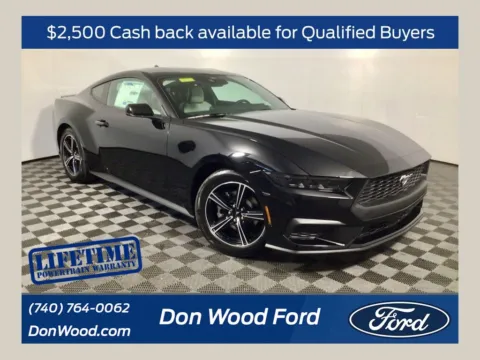 Black 2025 Ford Mustang EcoBoost Premium for sale in Athens, OH