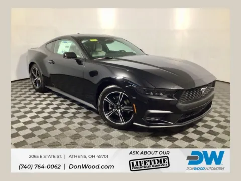 Black 2025 Ford Mustang EcoBoost Premium for sale in Athens, OH