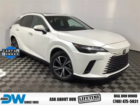White 2024 Lexus RX 350h Premium for sale in Athens, OH