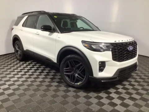 White 2025 Ford Explorer ST-Line for sale in Athens, OH