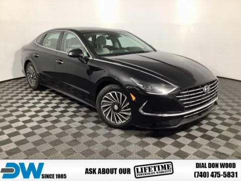 Black 2022 Hyundai Sonata Hybrid Limited for sale in Athens, OH