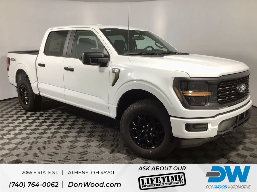 White 2025 Ford F-150 STX for sale in Athens, OH
