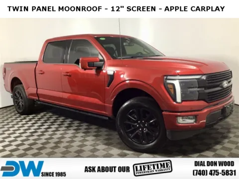 Red 2024 Ford F-150 Platinum for sale in Athens, OH