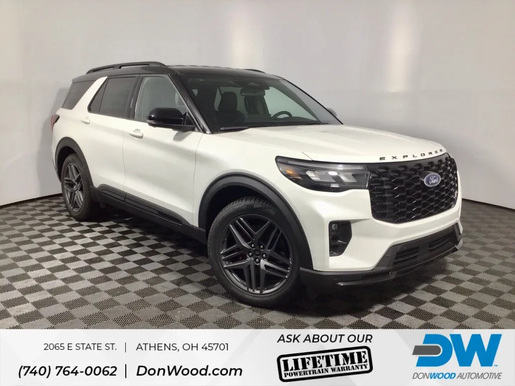 White 2025 Ford Explorer ST for sale in Athens, OH
