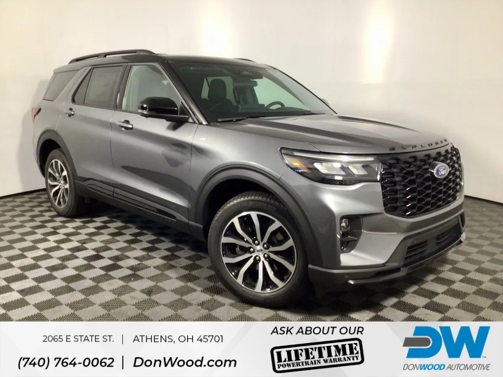 Gray 2025 Ford Explorer ST-Line for sale in Athens, OH