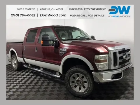 Red 2008 Ford F-250SD XL for sale in Athens, OH