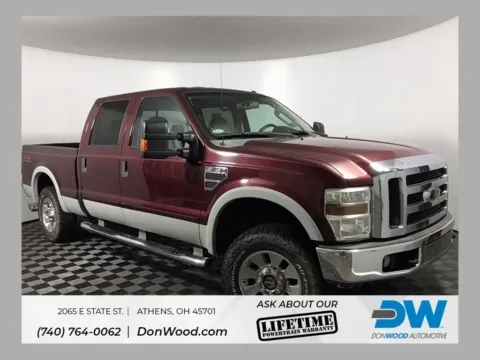 Red 2008 Ford F-250SD XL for sale in Athens, OH